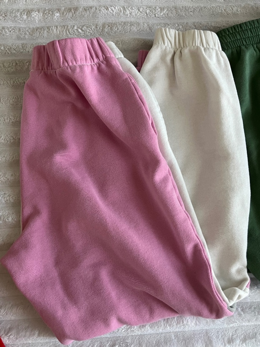 [SOLD on another platform] HOLLISTER PINK Jogger Sweat Pant Bundle of 3 - Picture 2 of 10